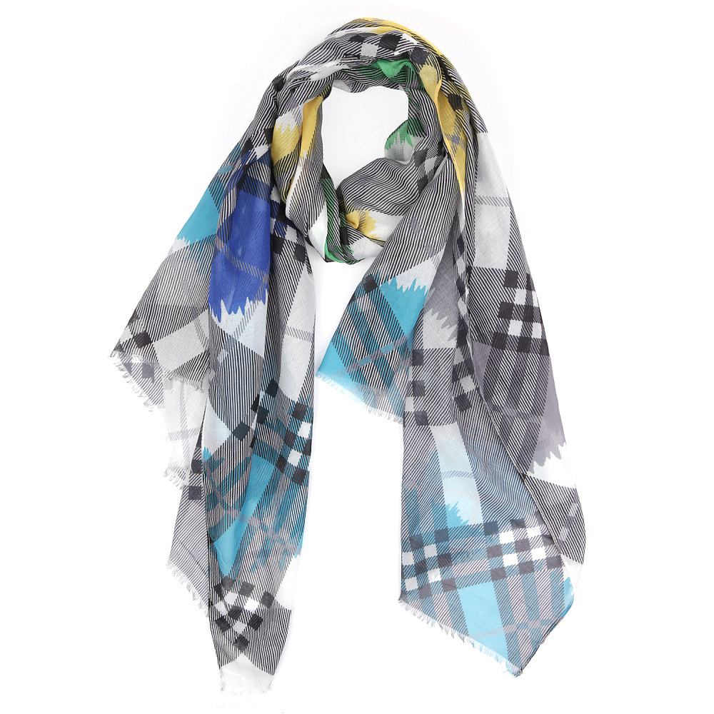 Шарф Fabretti VFZ0020-8 голубой