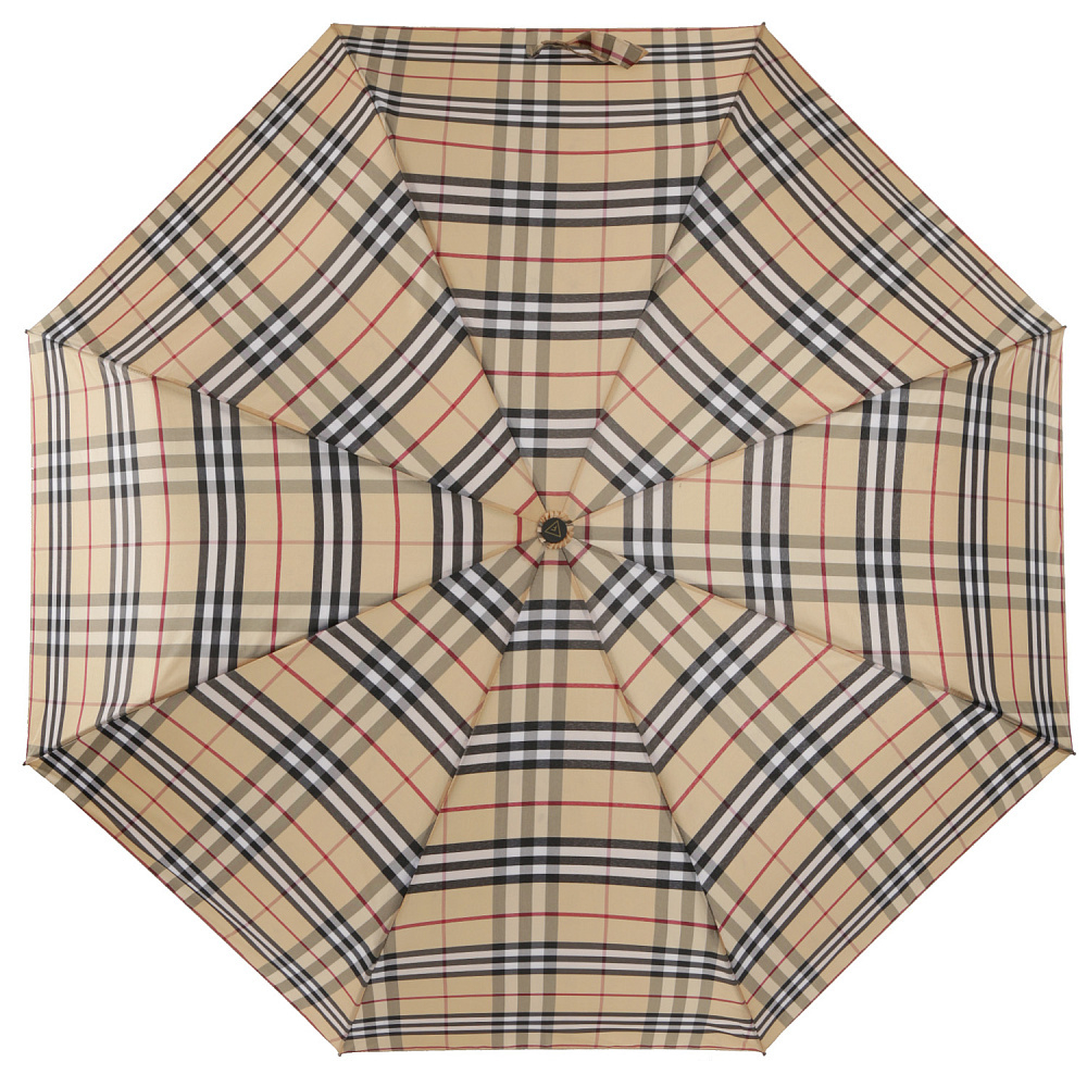 Зонт Fabretti UFQ0013-13 бежевая клетка