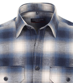 Рубашка Casa Moda синий в клетку 434115000