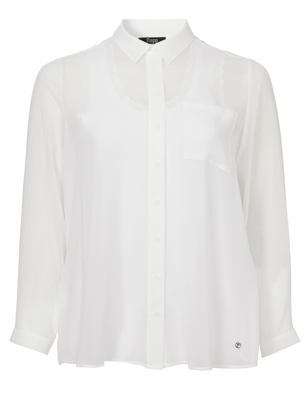 Блуза Frapp белый