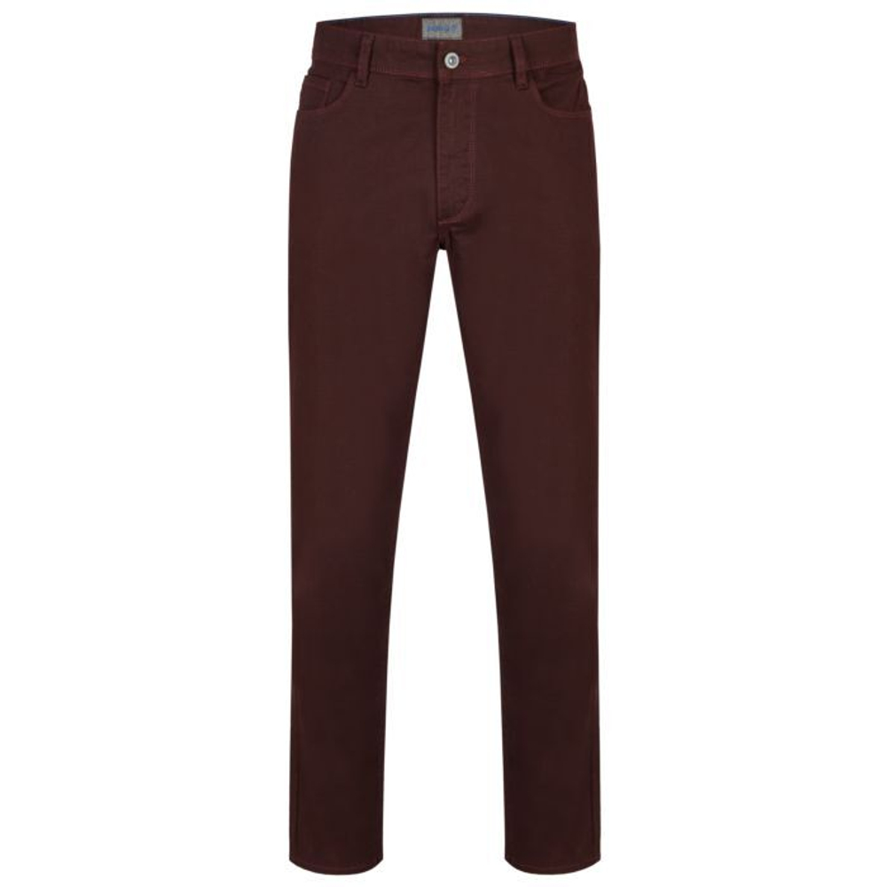 Джинсы Hattric Hunter Hattic  Темно-Красный Состав: 98% Хлопок, 2% Эластан