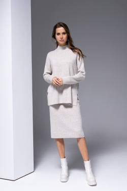 Юбка Barbara Geratti прямого силуэта на подкладке