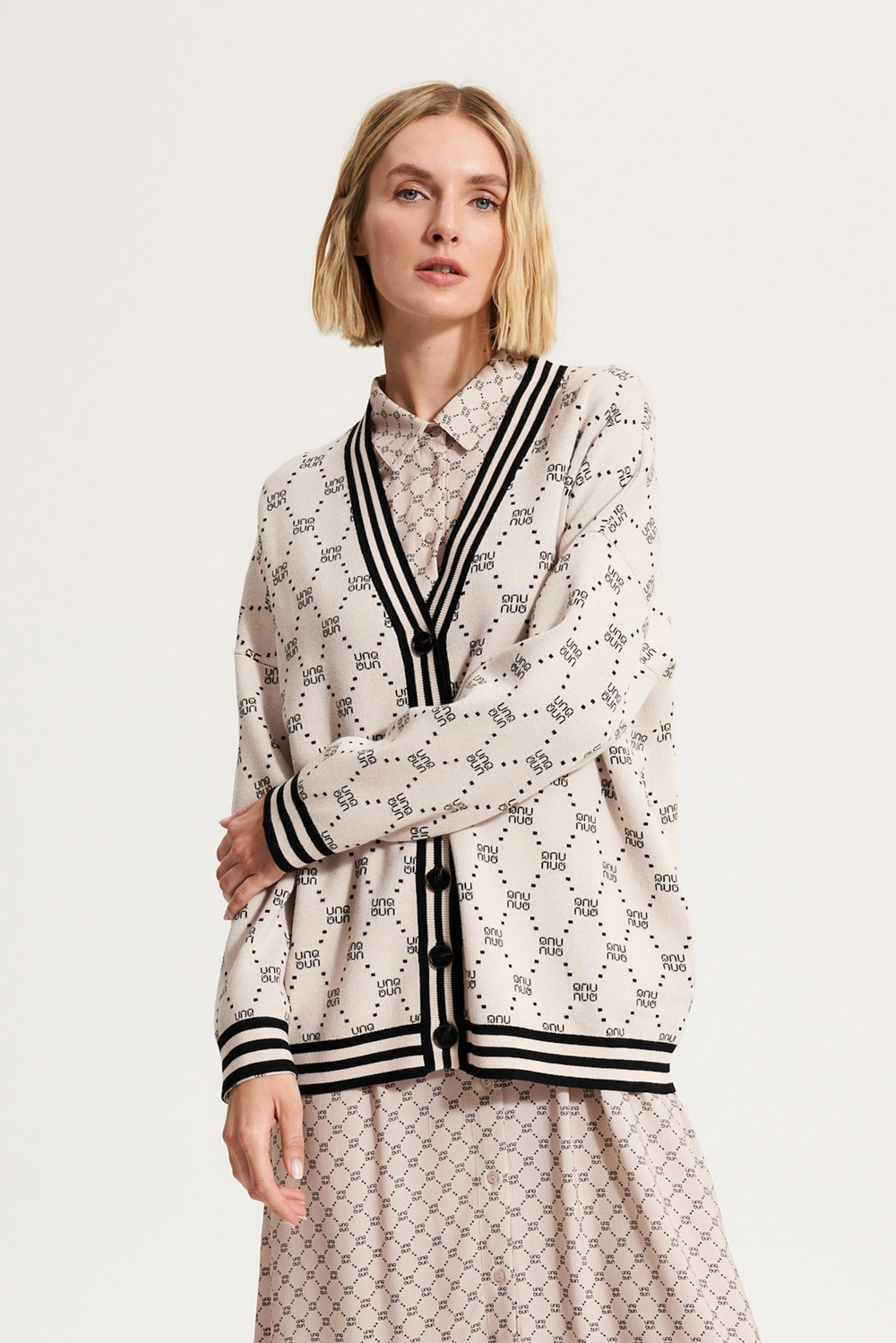 Жакет UNQ LOGO PATTERN 832181 20049