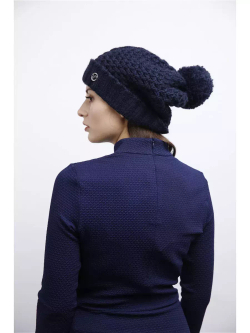 Шапка Avi  20% шерсть альпака, 20% овечья шерсть, 60% акрил Тёмно-синий 2