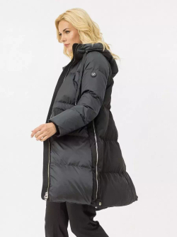 Пуховик Avi AMINA Теплое женское пуховое пальто прямого силуэта 90% пух, 10% перо.