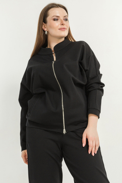 Жакет Averi из плотной поливискозы на молнии.