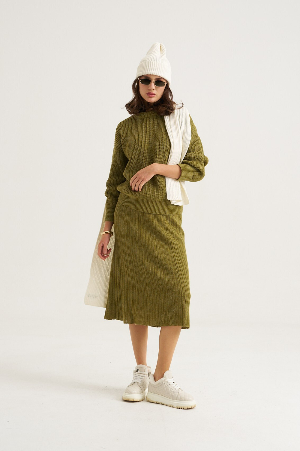 Комплект шапка + шарф Barbara Geratti C7013BG C7004BG