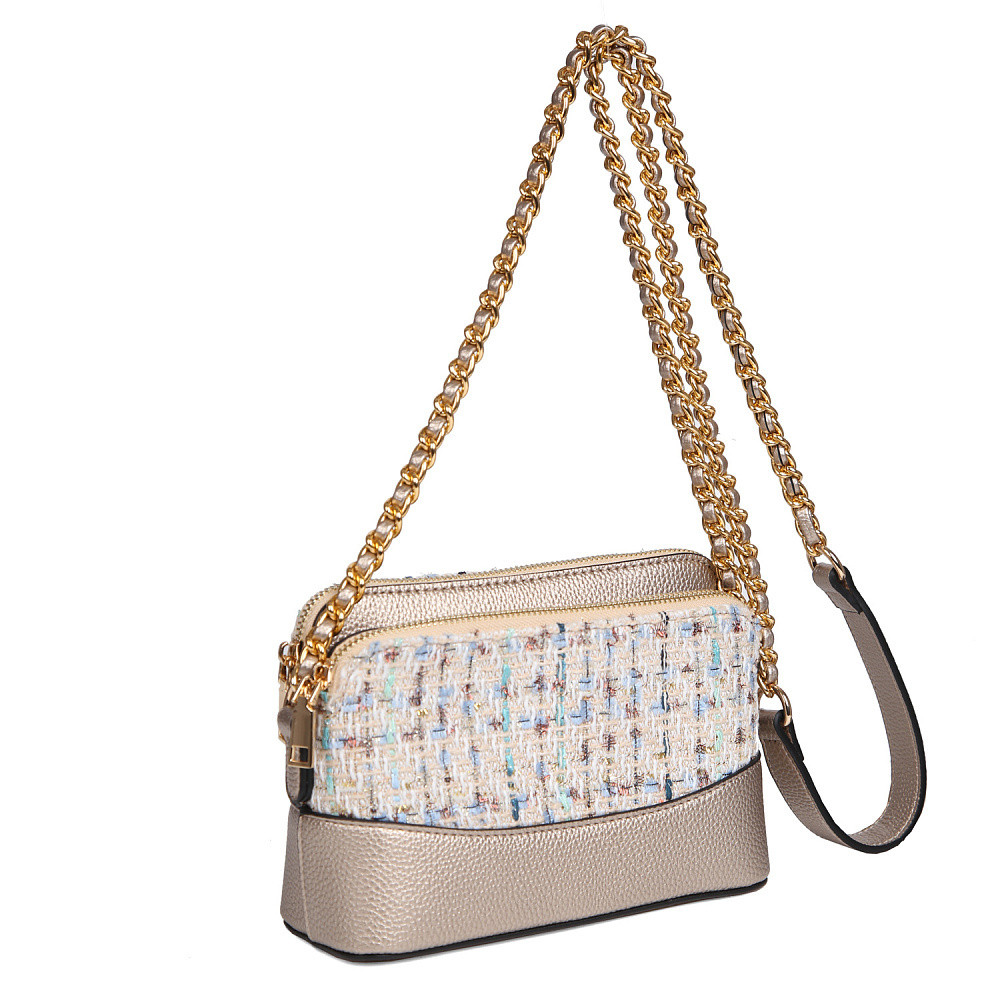 Сумка женская Fabretti FR43206T-103 бронзовая беж