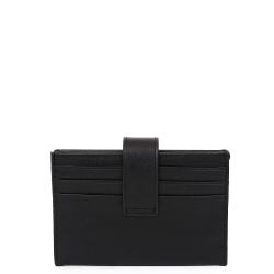 Визитница Fabretti 100% натуральная кожа коровы 46030N-2 чёрная