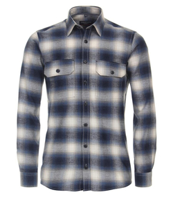 Рубашка Casa Moda синий в клетку 434115000