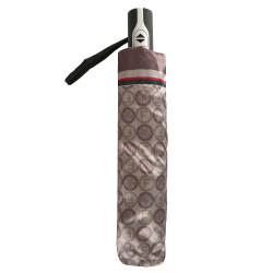 Зонт Fabretti женский автомат UFLS20193-12 коричневый логомания