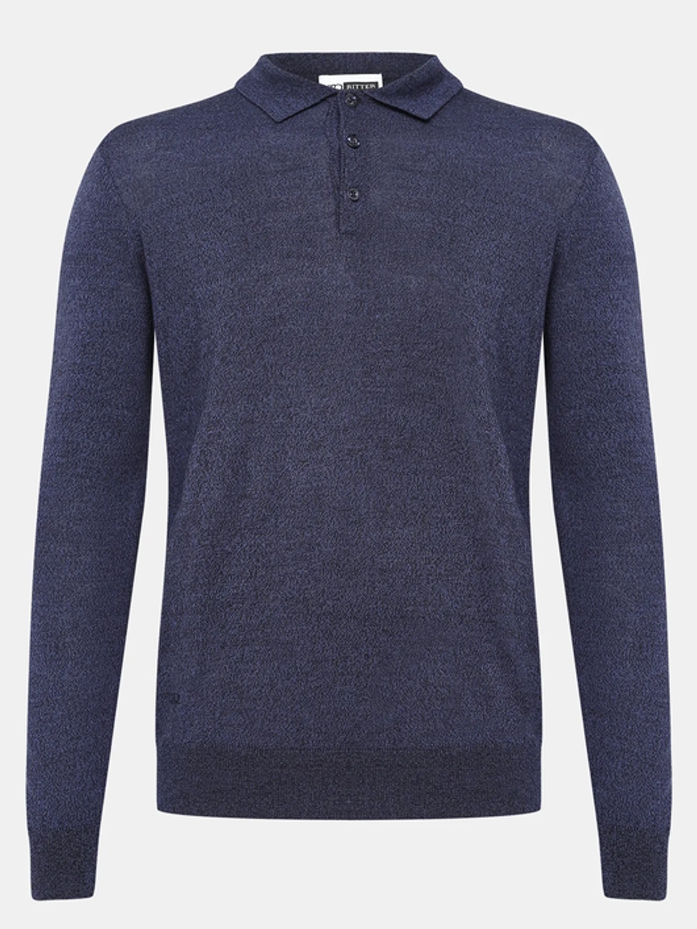 Джемпер с воротом поло Шерсть 50%, Полиакрил 50%