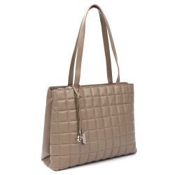 Сумка женская Fabretti 100% натуральная кожа коровы 17981-228 бежевая