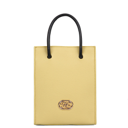 Сумка женская Fabretti 100% натуральная кожа коровы 18028S-7 жёлтая