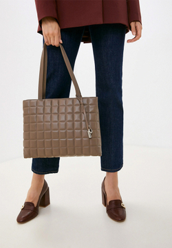 Сумка женская Fabretti 100% натуральная кожа коровы 17981-228 бежевая