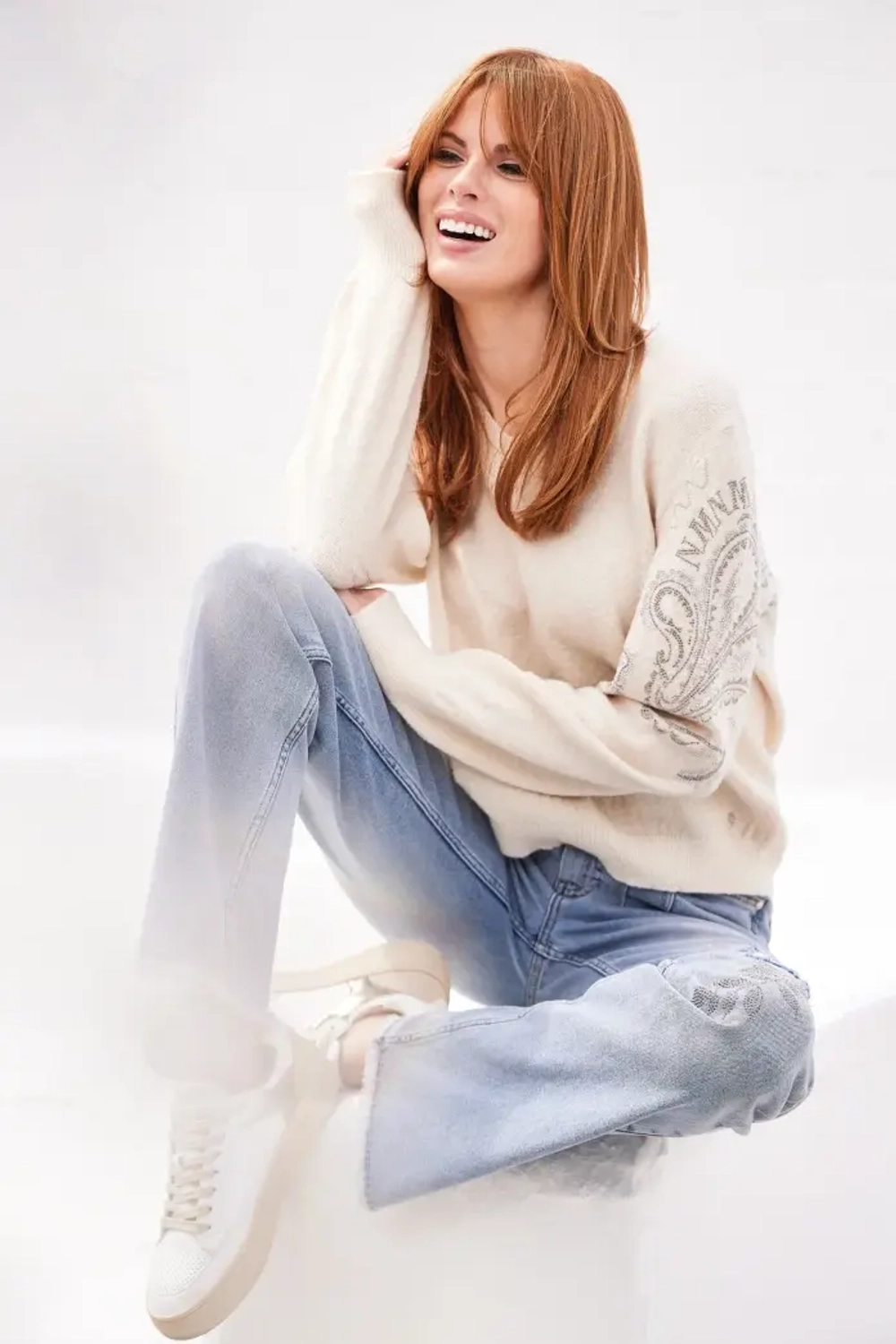 Двусторонний  пуловер Monari 807831