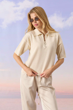 Поло Barbara Geratti C4977BG бежевый